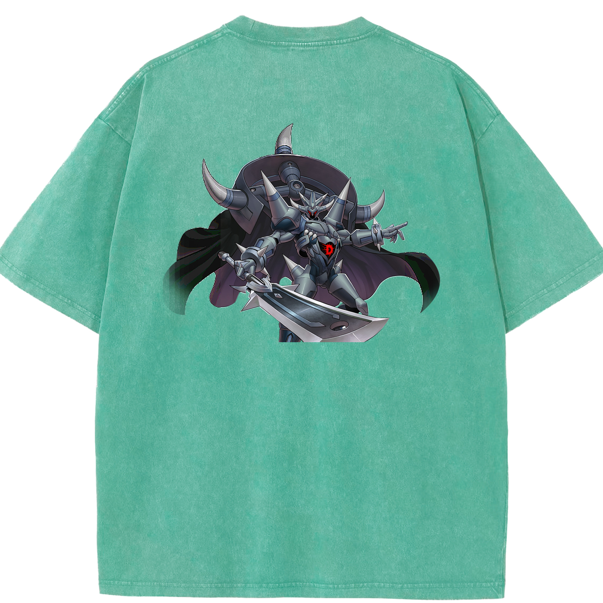 （画像用） 遊☆戯☆王 Yu-Gi-Oh! 綿100% ヴィンテージ風 半袖Tシャツ（背面プリント）